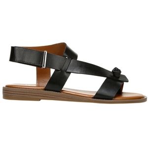 Franco Sarto Glenni Asymmetrical T-Strap Sandals